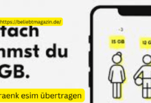 fraenk esim übertragen